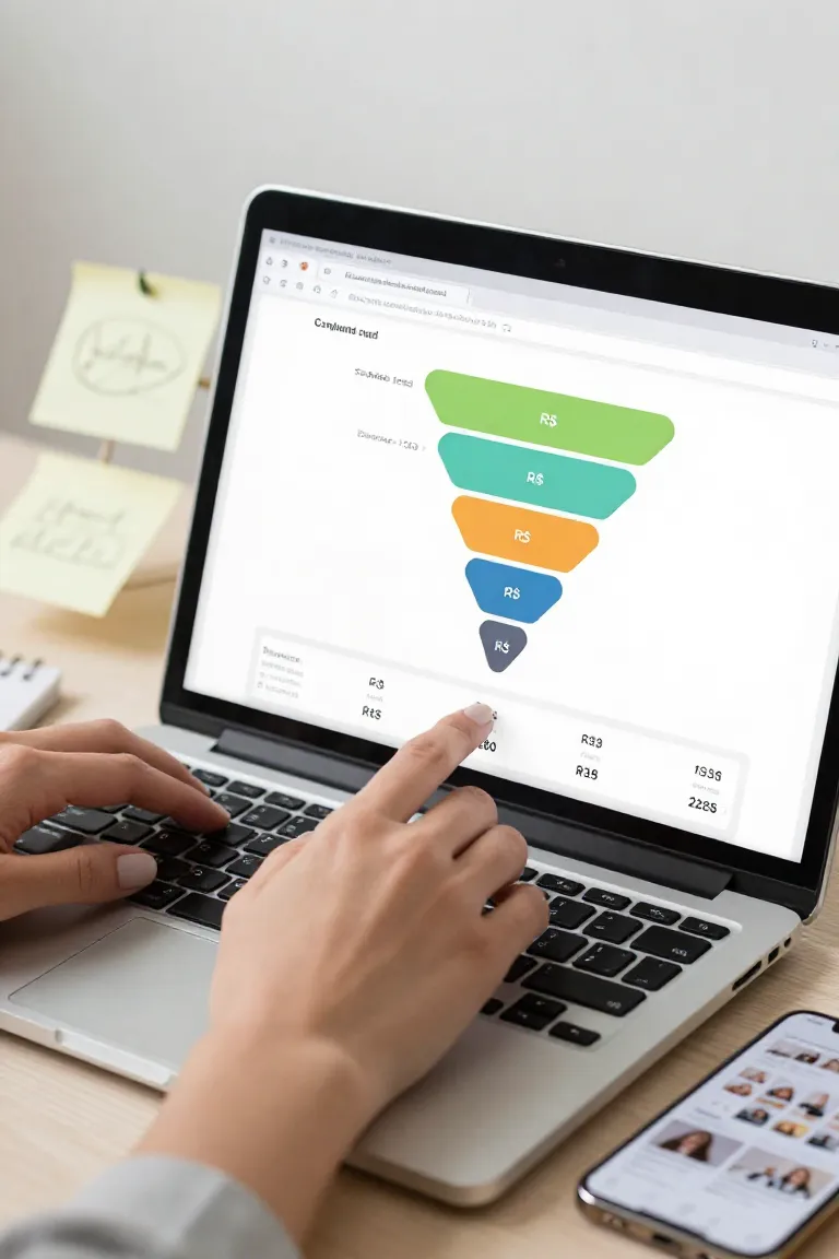 Criar Funil de Vendas Rastreável - Depois